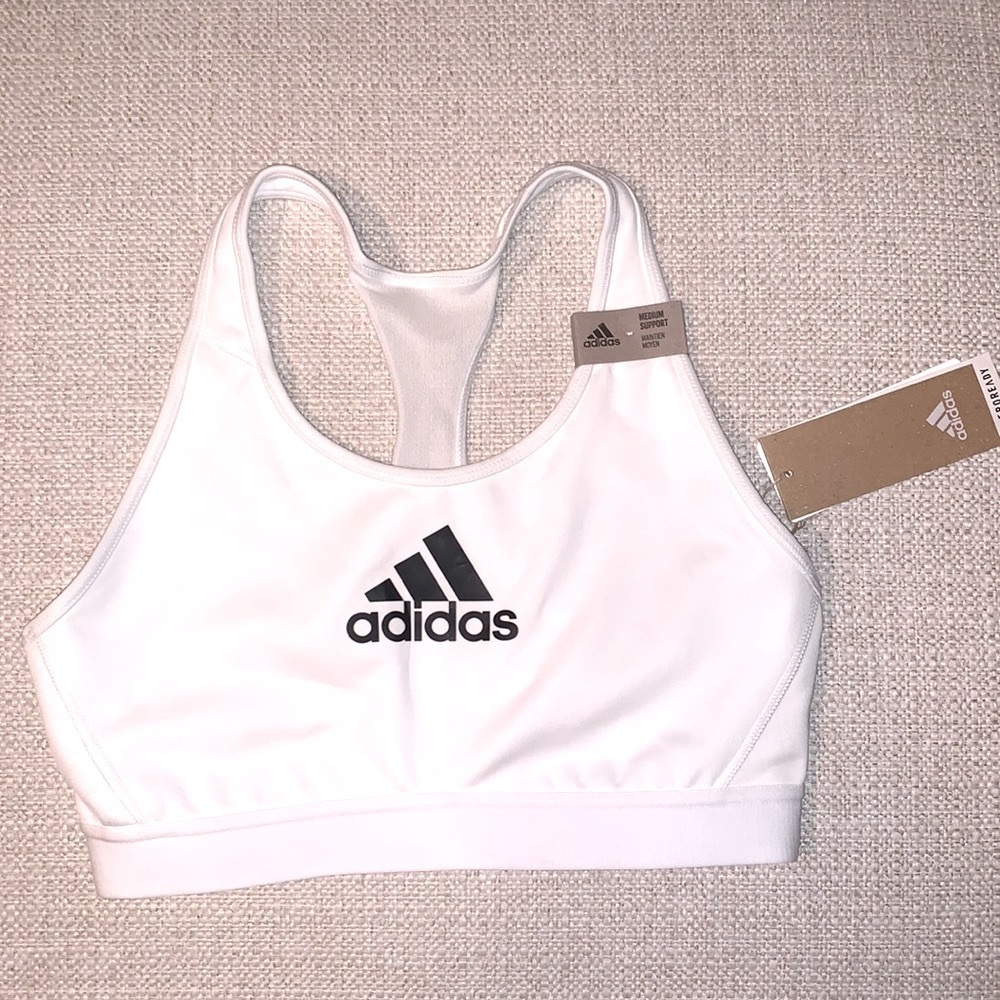 adidas Medium Support Sports Bra - Picture 3 of 5